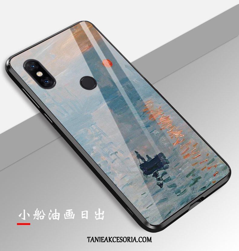 Etui Xiaomi Mi Mix 3 Czerwony Netto Zakochani Mały, Futerał Xiaomi Mi Mix 3 Europa Modna Marka Silikonowe Beige