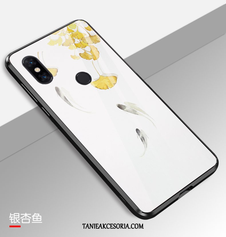 Etui Xiaomi Mi Mix 3 Miękki Zakochani Kreatywne, Pokrowce Xiaomi Mi Mix 3 Mały Szkło Telefon Komórkowy Beige