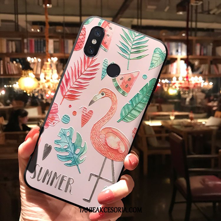 Etui Xiaomi Mi Mix 3 Moda Świeży Osobowość, Pokrowce Xiaomi Mi Mix 3 Różowe Czarny Mały Beige