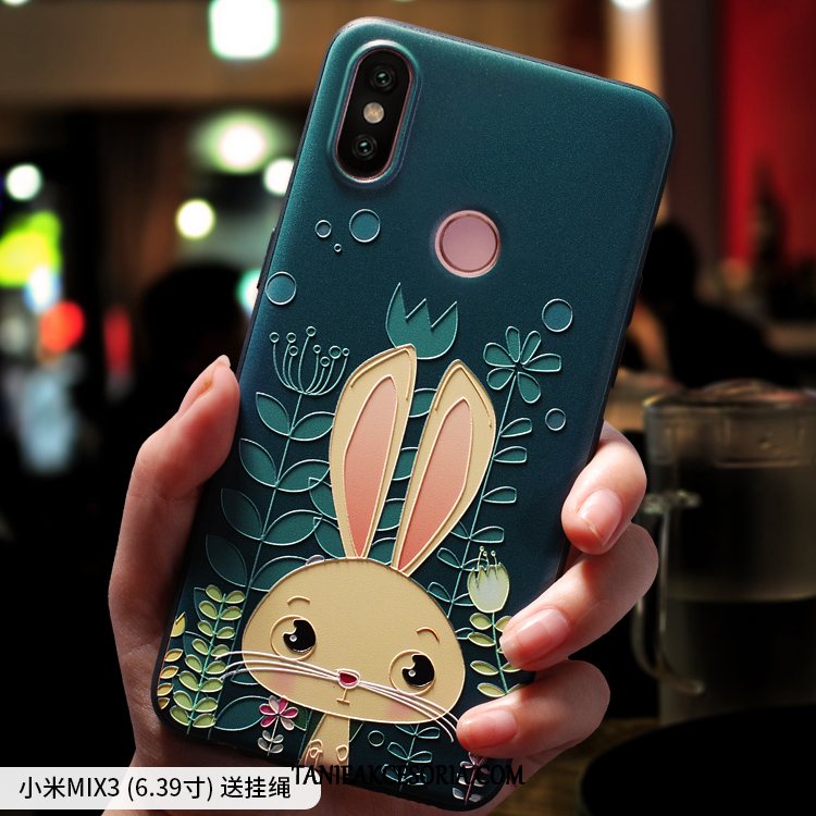 Etui Xiaomi Mi Mix 3 Ochraniacz Anti-fall Nubuku, Obudowa Xiaomi Mi Mix 3 Kreatywne Telefon Komórkowy Modna Marka Beige