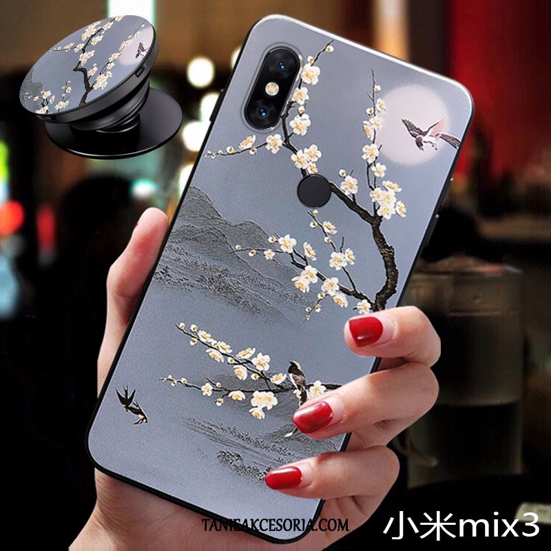 Etui Xiaomi Mi Mix 3 Telefon Komórkowy Osobowość Nowy, Pokrowce Xiaomi Mi Mix 3 Mały Dostosowane Chiński Styl Beige