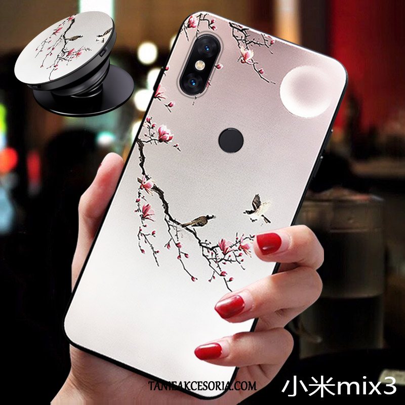 Etui Xiaomi Mi Mix 3 Telefon Komórkowy Osobowość Nowy, Pokrowce Xiaomi Mi Mix 3 Mały Dostosowane Chiński Styl Beige