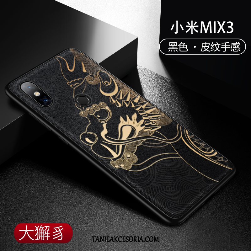 Etui Xiaomi Mi Mix 3 Tendencja All Inclusive Niebieski, Obudowa Xiaomi Mi Mix 3 Silikonowe Jakość Cienkie Beige