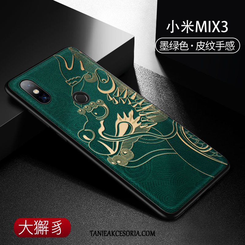 Etui Xiaomi Mi Mix 3 Tendencja All Inclusive Niebieski, Obudowa Xiaomi Mi Mix 3 Silikonowe Jakość Cienkie Beige