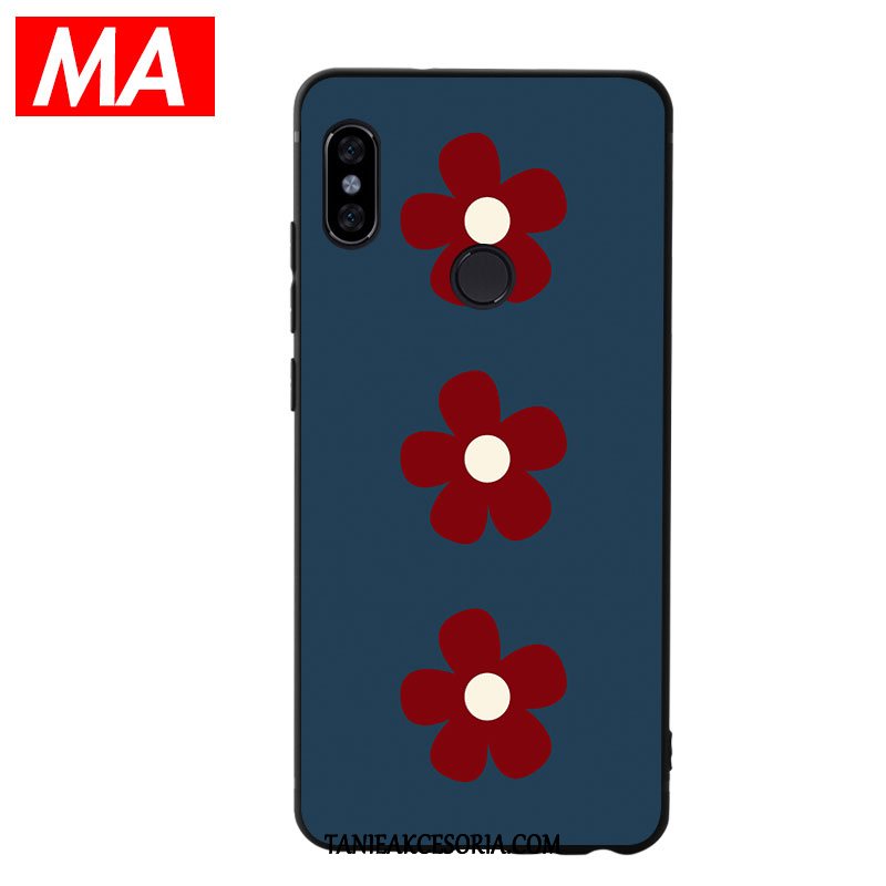 Etui Xiaomi Mi Mix 3 Zielony Proste Miękki, Obudowa Xiaomi Mi Mix 3 Ochraniacz Kwiaty Czerwony Beige