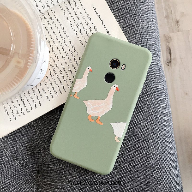 Etui Xiaomi Mi Mix 3 Zielony Wiatr Mały, Obudowa Xiaomi Mi Mix 3 Miękki All Inclusive Ochraniacz Beige