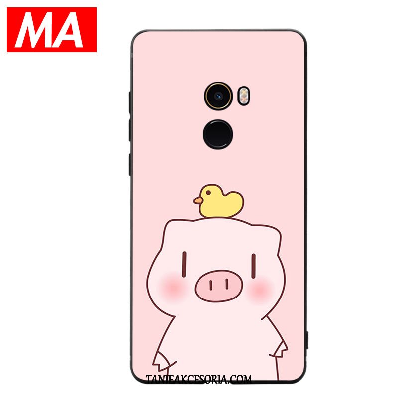 Etui Xiaomi Mi Mix Silikonowe Proszek Czerwony, Futerał Xiaomi Mi Mix Kaczka Mały Telefon Komórkowy Beige