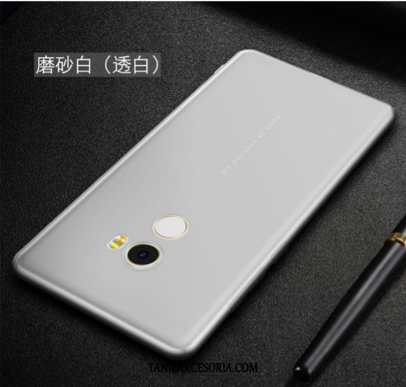 Etui Xiaomi Mi Mix Telefon Komórkowy Anti-fall Silikonowe, Pokrowce Xiaomi Mi Mix Ochraniacz Miękki Cienkie Beige