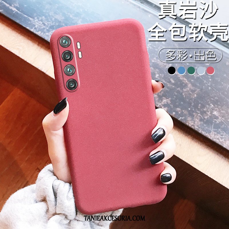 Etui Xiaomi Mi Note 10 Lite Czarny All Inclusive Silikonowe, Obudowa Xiaomi Mi Note 10 Lite Miękki Szary Niebieski Beige Sandfarben