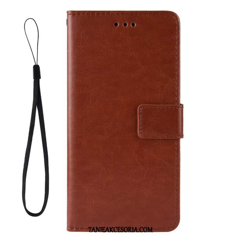 Etui Xiaomi Mi Note 10 Lite Czerwony Wiszące Ozdoby Jednolity Kolor, Pokrowce Xiaomi Mi Note 10 Lite Skórzany Futerał Telefon Komórkowy Mały Beige