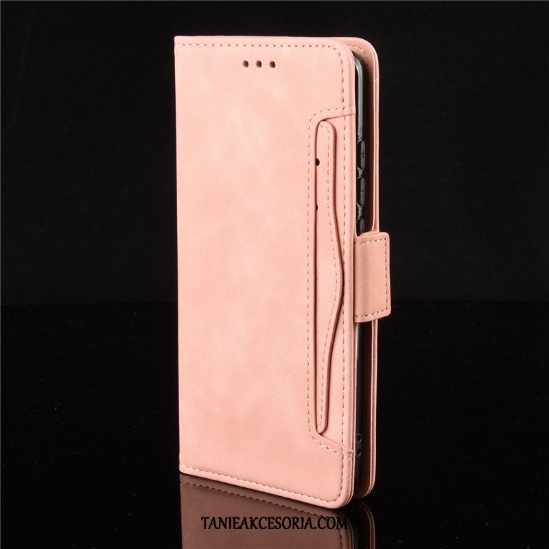 Etui Xiaomi Mi Note 10 Lite Mały Telefon Komórkowy Czerwony, Pokrowce Xiaomi Mi Note 10 Lite Młodzież Portfel Skórzany Futerał Beige