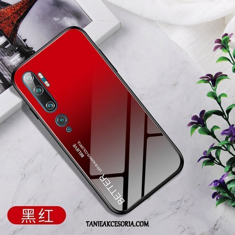 Etui Xiaomi Mi Note 10 Moda Niebieski Anti-fall, Futerał Xiaomi Mi Note 10 Tendencja Osobowość Filmy Beige