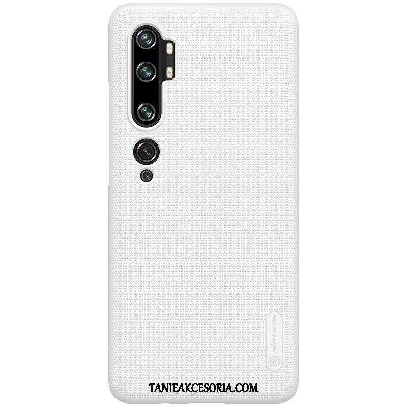 Etui Xiaomi Mi Note 10 Nubuku Ochraniacz Złoto, Obudowa Xiaomi Mi Note 10 Mały Niebieski Telefon Komórkowy Beige