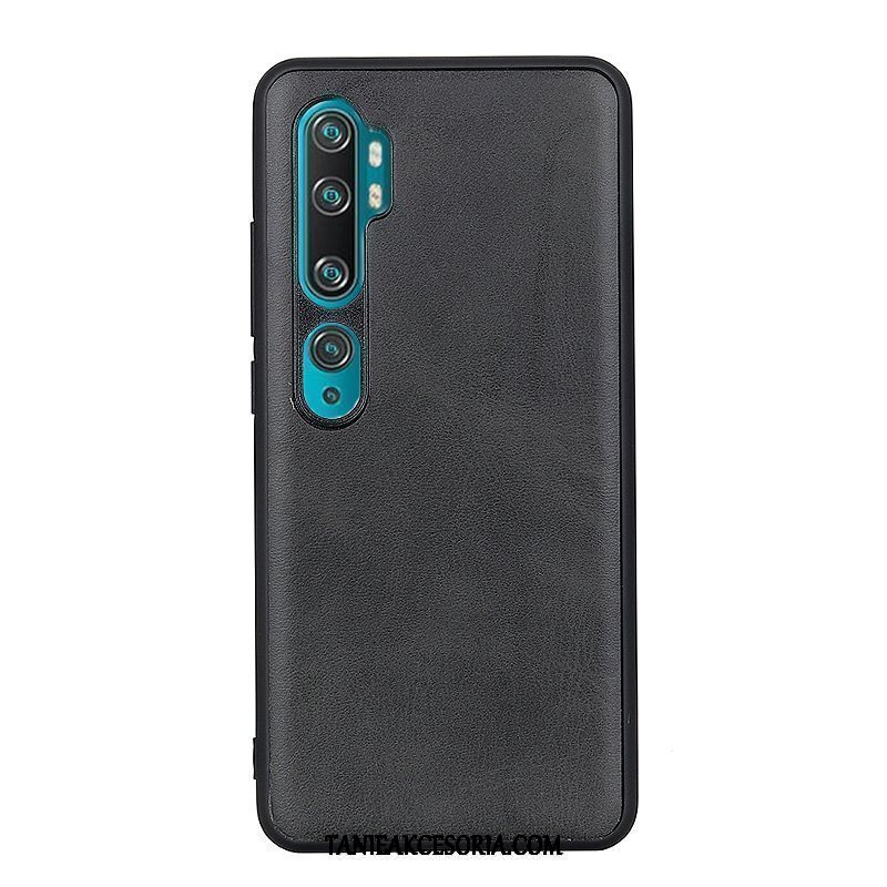 Etui Xiaomi Mi Note 10 Skóra Mały Trudno, Pokrowce Xiaomi Mi Note 10 Telefon Komórkowy All Inclusive Braun Beige