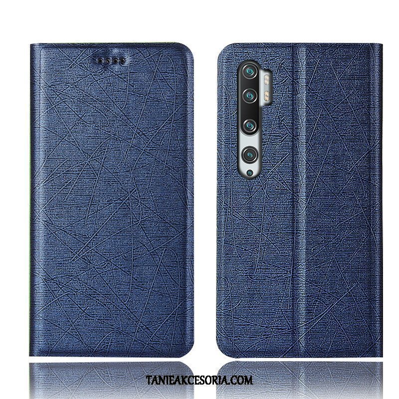 Etui Xiaomi Mi Note 10 Wzór All Inclusive Mały, Futerał Xiaomi Mi Note 10 Ochraniacz Jedwab Anti-fall Beige