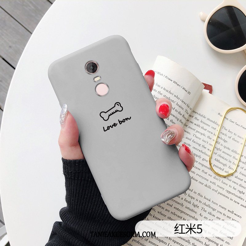 Etui Xiaomi Redmi 5 All Inclusive Osobowość Moda, Obudowa Xiaomi Redmi 5 Nowy Miękki Telefon Komórkowy Beige