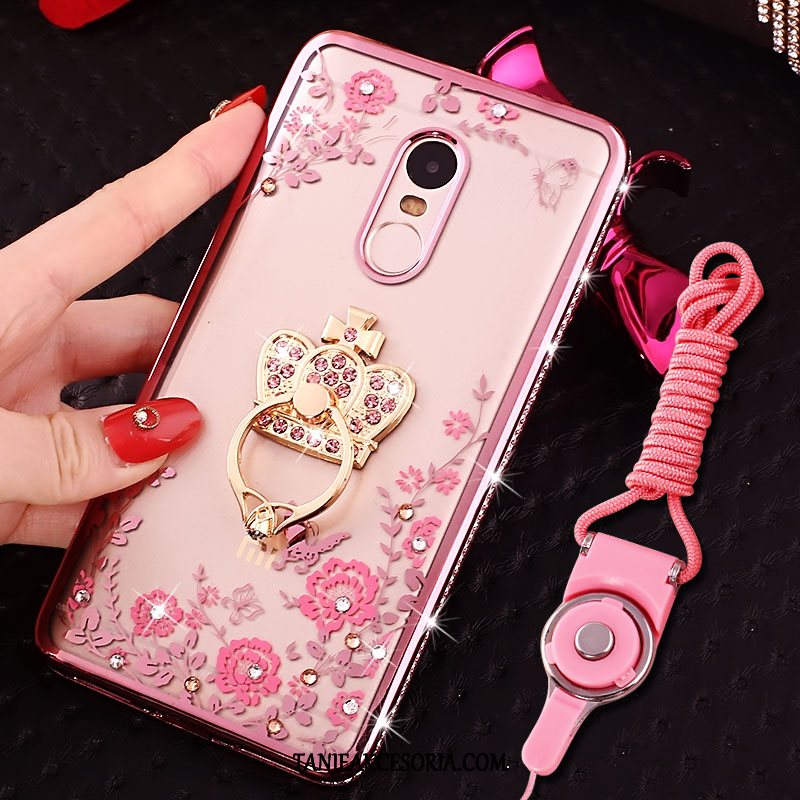 Etui Xiaomi Redmi 5 Osobowość Tendencja Przezroczysty, Obudowa Xiaomi Redmi 5 Telefon Komórkowy Rhinestone Ochraniacz Beige