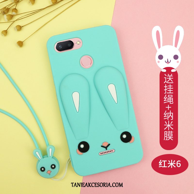 Etui Xiaomi Redmi 6 Wiszące Ozdoby Piękny Kreatywne, Futerał Xiaomi Redmi 6 Czerwony Netto Kreskówka Ochraniacz Beige