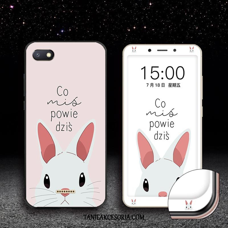 Etui Xiaomi Redmi 6a Miękki Szkło Hartowane Kreskówka, Pokrowce Xiaomi Redmi 6a Kolor Mały Filmy Beige