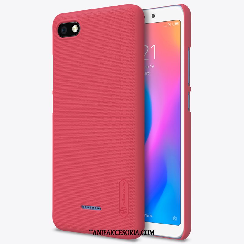 Etui Xiaomi Redmi 6a Ochraniacz Trudno Mały, Futerał Xiaomi Redmi 6a Czerwony Telefon Komórkowy Cienka Beige