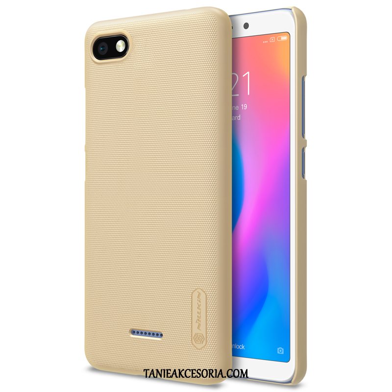 Etui Xiaomi Redmi 6a Ochraniacz Trudno Mały, Futerał Xiaomi Redmi 6a Czerwony Telefon Komórkowy Cienka Beige