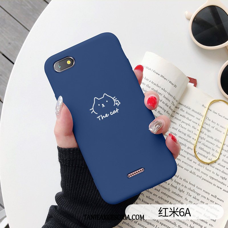 Etui Xiaomi Redmi 6a Osobowość All Inclusive Anti-fall, Futerał Xiaomi Redmi 6a Kreskówka Zielony Moda Beige