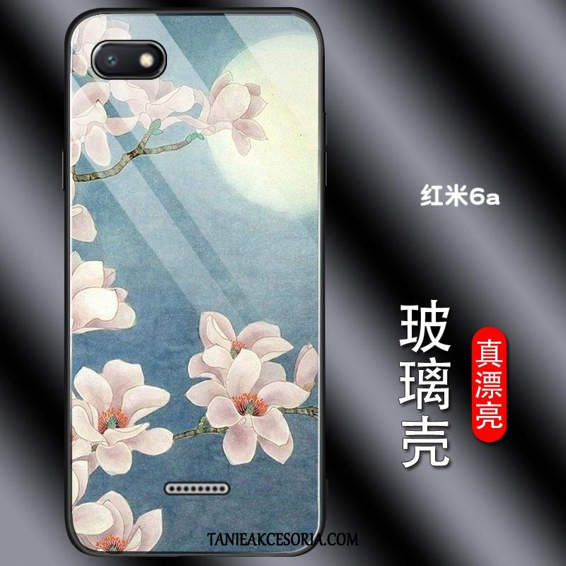 Etui Xiaomi Redmi 6a Ładny Mały Czarny, Obudowa Xiaomi Redmi 6a Zakochani Czerwony Tendencja Beige