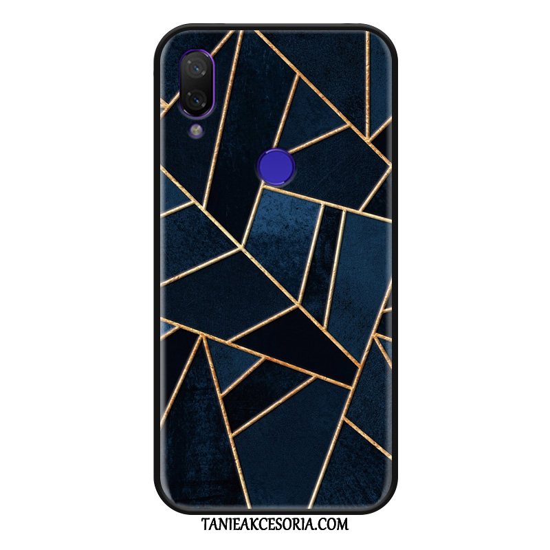 Etui Xiaomi Redmi 7 Czerwony Osobowość Mały, Obudowa Xiaomi Redmi 7 Geometria Moda Kreatywne Beige