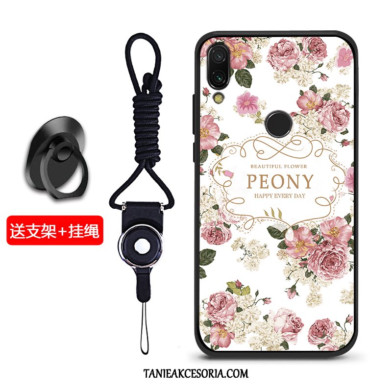 Etui Xiaomi Redmi 7 Czerwony Telefon Komórkowy Anti-fall, Pokrowce Xiaomi Redmi 7 Nubuku Mały Czerwony Netto Beige