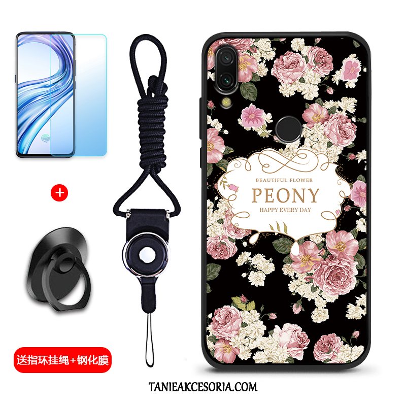 Etui Xiaomi Redmi 7 Czerwony Telefon Komórkowy Anti-fall, Pokrowce Xiaomi Redmi 7 Nubuku Mały Czerwony Netto Beige