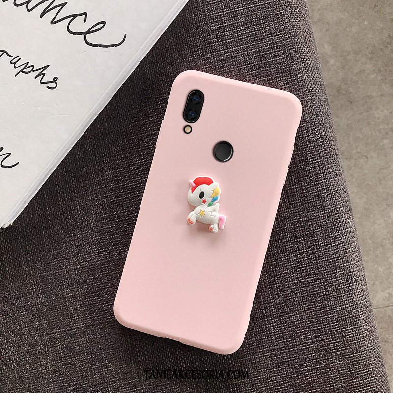 Etui Xiaomi Redmi 7 Silikonowe All Inclusive Miękki, Obudowa Xiaomi Redmi 7 Anti-fall Cienkie Kreskówka Beige