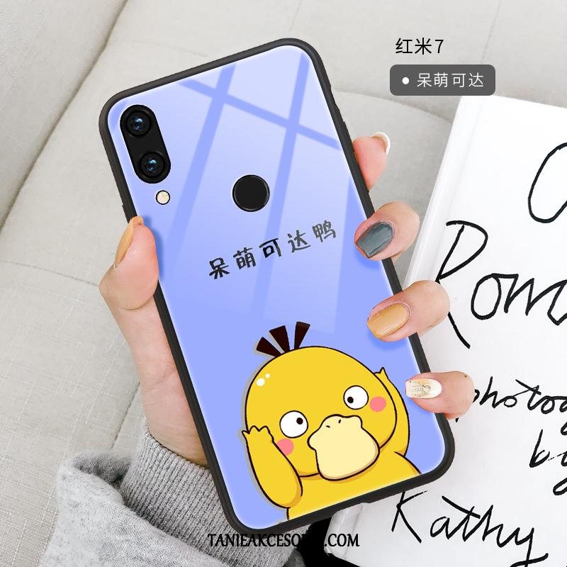 Etui Xiaomi Redmi 7 Telefon Komórkowy Ochraniacz Anti-fall, Futerał Xiaomi Redmi 7 Kreskówka Zielony Silikonowe Beige