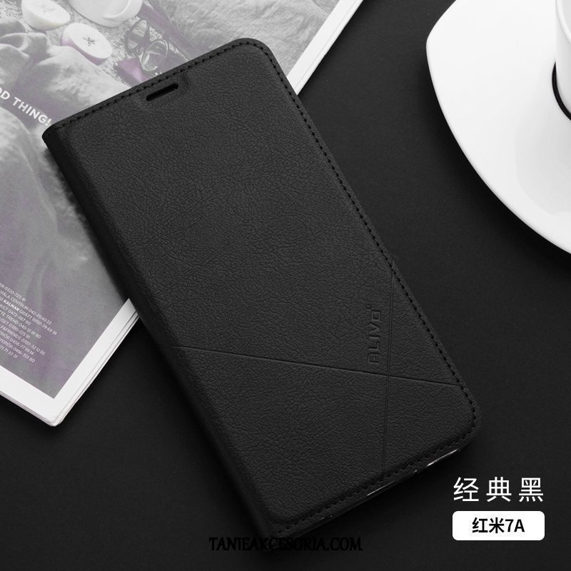 Etui Xiaomi Redmi 7a All Inclusive Klapa Anti-fall, Futerał Xiaomi Redmi 7a Ochraniacz Miękki Mały Braun Beige