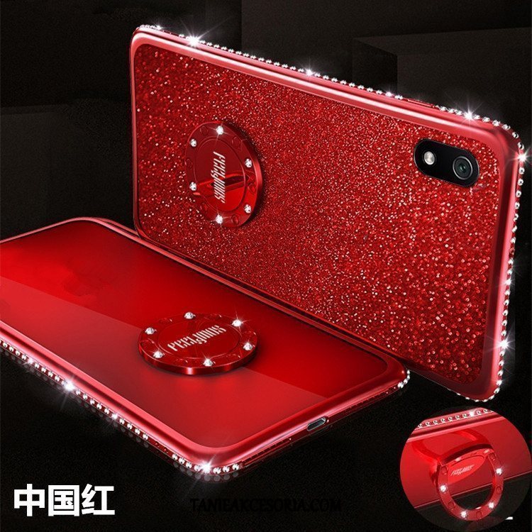 Etui Xiaomi Redmi 7a Telefon Komórkowy Miękki Purpurowy, Obudowa Xiaomi Redmi 7a Tendencja Ochraniacz Cienka Beige