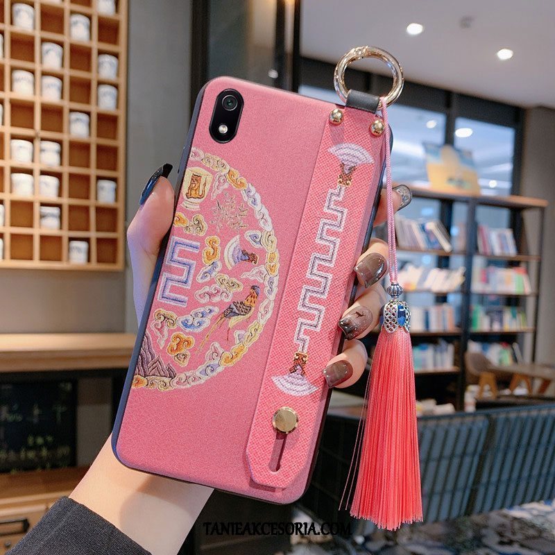 Etui Xiaomi Redmi 7a Zielony Chiński Styl Wiatr, Pokrowce Xiaomi Redmi 7a Telefon Komórkowy Anti-fall Czerwony Beige