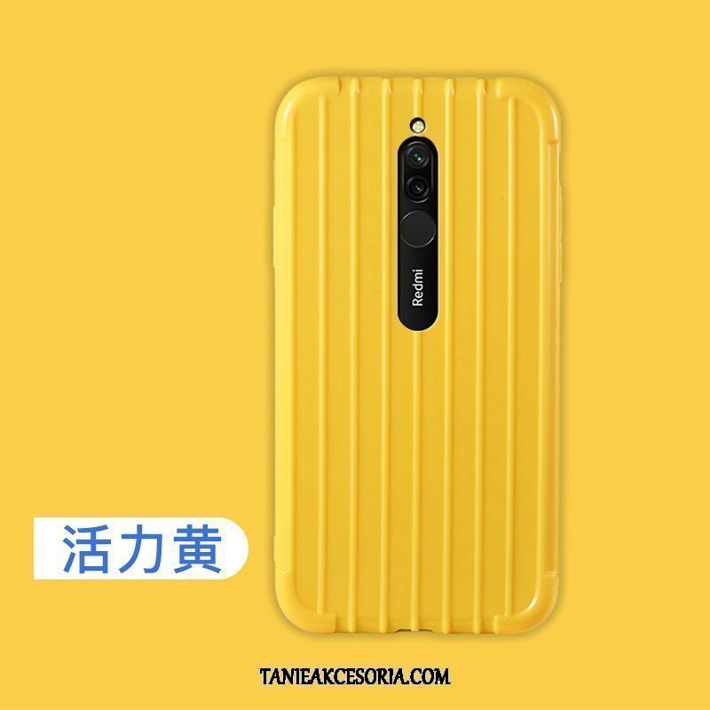 Etui Xiaomi Redmi 8 Miękki Ochraniacz Piękny, Pokrowce Xiaomi Redmi 8 Anti-fall Moda Czerwony Beige