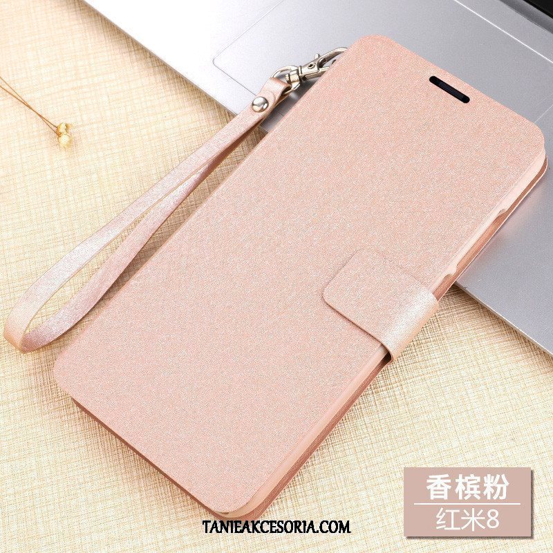 Etui Xiaomi Redmi 8 Niebieski Anti-fall Czerwony, Pokrowce Xiaomi Redmi 8 Skórzany Futerał Klapa Ochraniacz Beige