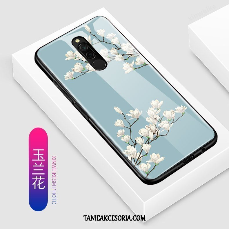 Etui Xiaomi Redmi 8 Nubuku Piękny Czerwony, Pokrowce Xiaomi Redmi 8 All Inclusive Anti-fall Niebieski Beige