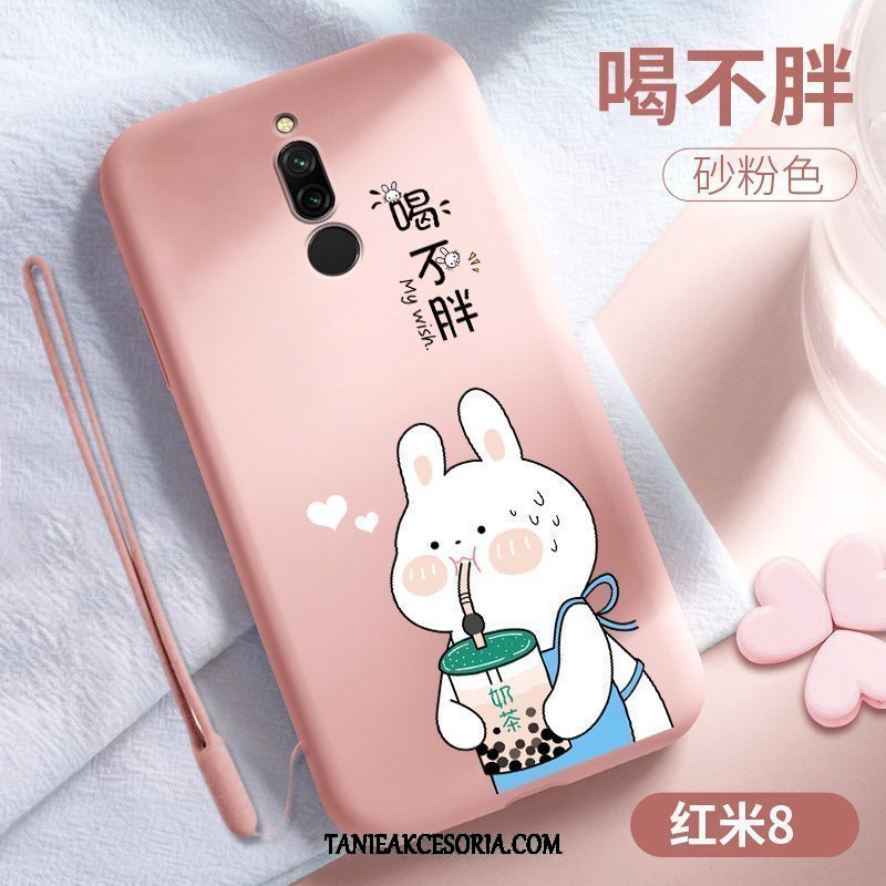 Etui Xiaomi Redmi 8 Piękny Telefon Komórkowy Mały, Futerał Xiaomi Redmi 8 Czerwony Silikonowe Anti-fall Beige