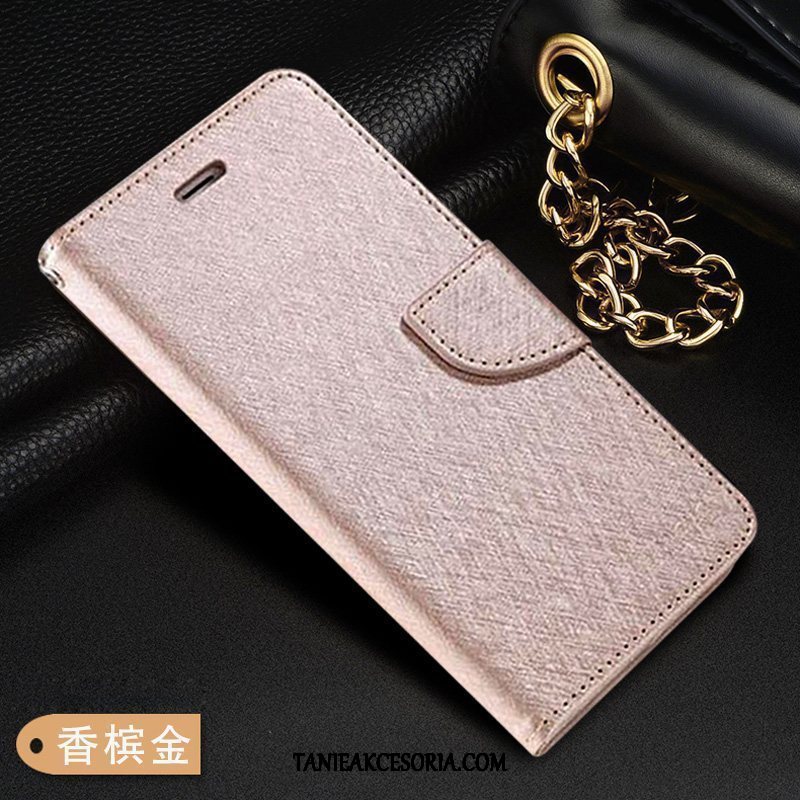 Etui Xiaomi Redmi 8 Skórzany Czerwony Telefon Komórkowy, Futerał Xiaomi Redmi 8 Silikonowe Beige