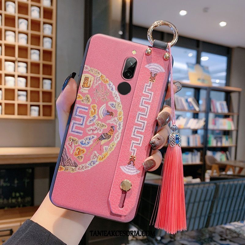 Etui Xiaomi Redmi 8 Telefon Komórkowy Czerwony All Inclusive, Futerał Xiaomi Redmi 8 Chiński Styl Silikonowe Nowy Beige