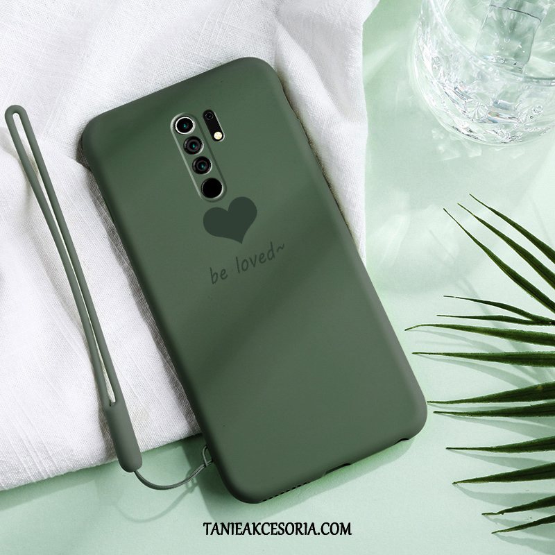 Etui Xiaomi Redmi 9 All Inclusive Miłość Wiszące Ozdoby, Obudowa Xiaomi Redmi 9 Miękki Cienkie Silikonowe Beige