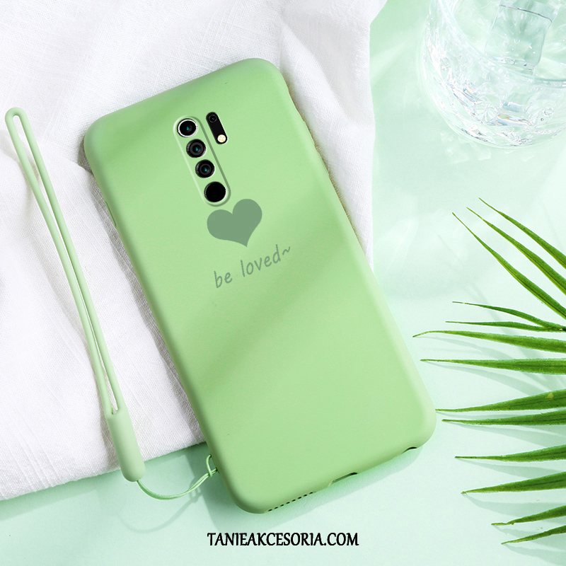 Etui Xiaomi Redmi 9 All Inclusive Miłość Wiszące Ozdoby, Obudowa Xiaomi Redmi 9 Miękki Cienkie Silikonowe Beige