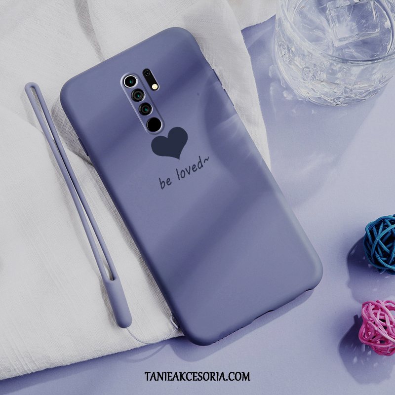 Etui Xiaomi Redmi 9 All Inclusive Miłość Wiszące Ozdoby, Obudowa Xiaomi Redmi 9 Miękki Cienkie Silikonowe Beige