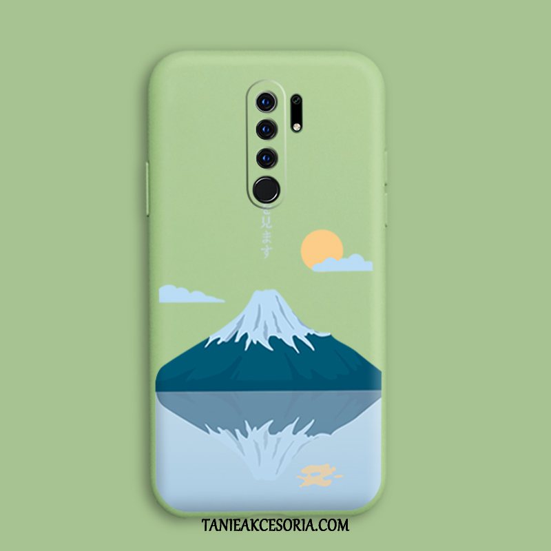 Etui Xiaomi Redmi 9 Cienkie Mały Czerwony, Futerał Xiaomi Redmi 9 Telefon Komórkowy All Inclusive Ochraniacz Beige