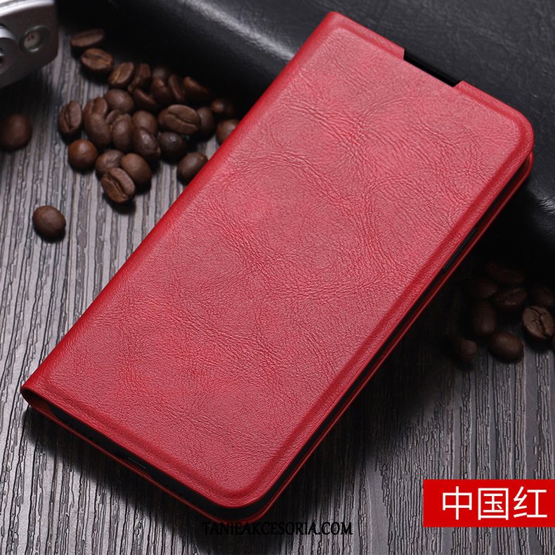 Etui Xiaomi Redmi 9 Dwustronny Anti-fall Czerwony, Futerał Xiaomi Redmi 9 All Inclusive Niebieski Skórzany Beige