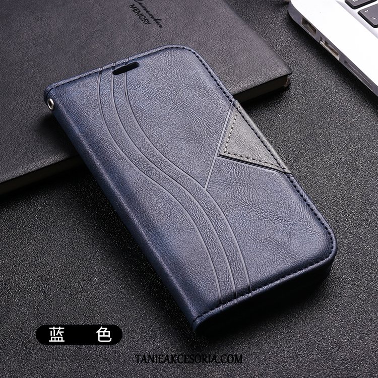 Etui Xiaomi Redmi 9 Eleganckie Składać Czarny, Pokrowce Xiaomi Redmi 9 Szary Biznes Kreatywne Beige