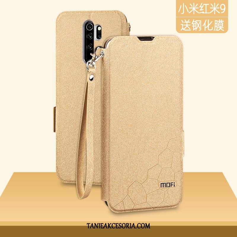 Etui Xiaomi Redmi 9 Klapa Ochraniacz Modna Marka, Pokrowce Xiaomi Redmi 9 Osobowość Miękki Cienkie Beige