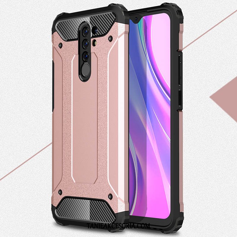 Etui Xiaomi Redmi 9 Silikonowe Nubuku Czerwony, Pokrowce Xiaomi Redmi 9 Nowy Miękki Anti-fall Beige