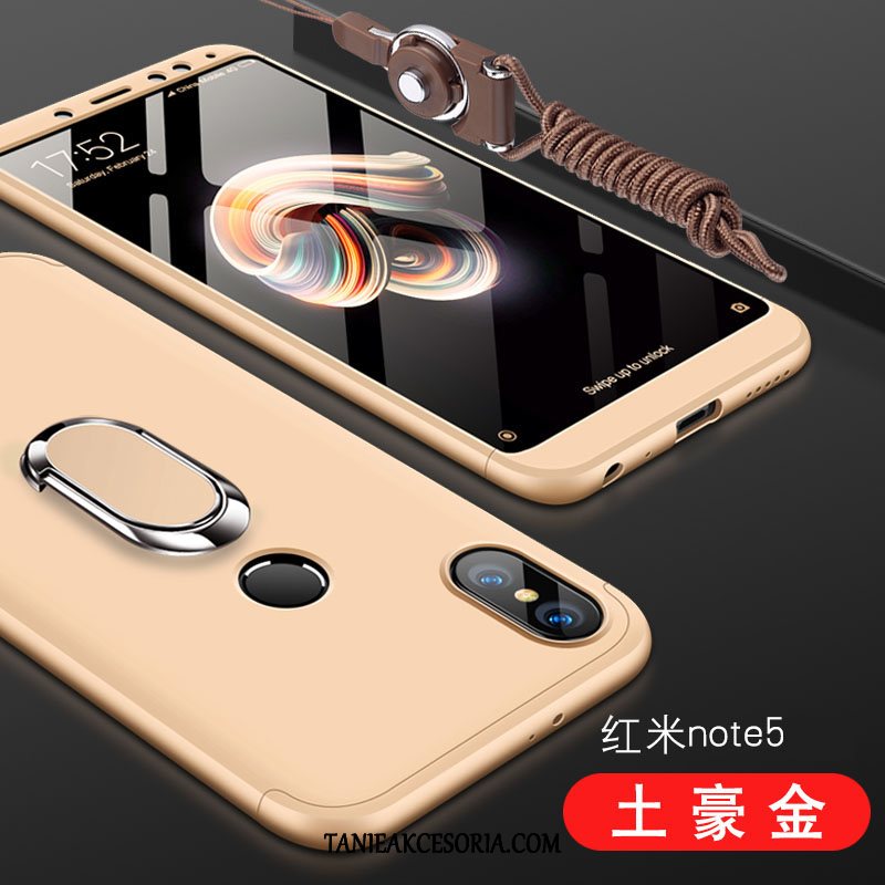 Etui Xiaomi Redmi Note 5 All Inclusive Telefon Komórkowy Mały, Futerał Xiaomi Redmi Note 5 Trudno Szary Czerwony Beige